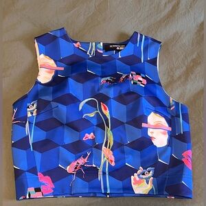 NWOT Vintage style designers top - size s
